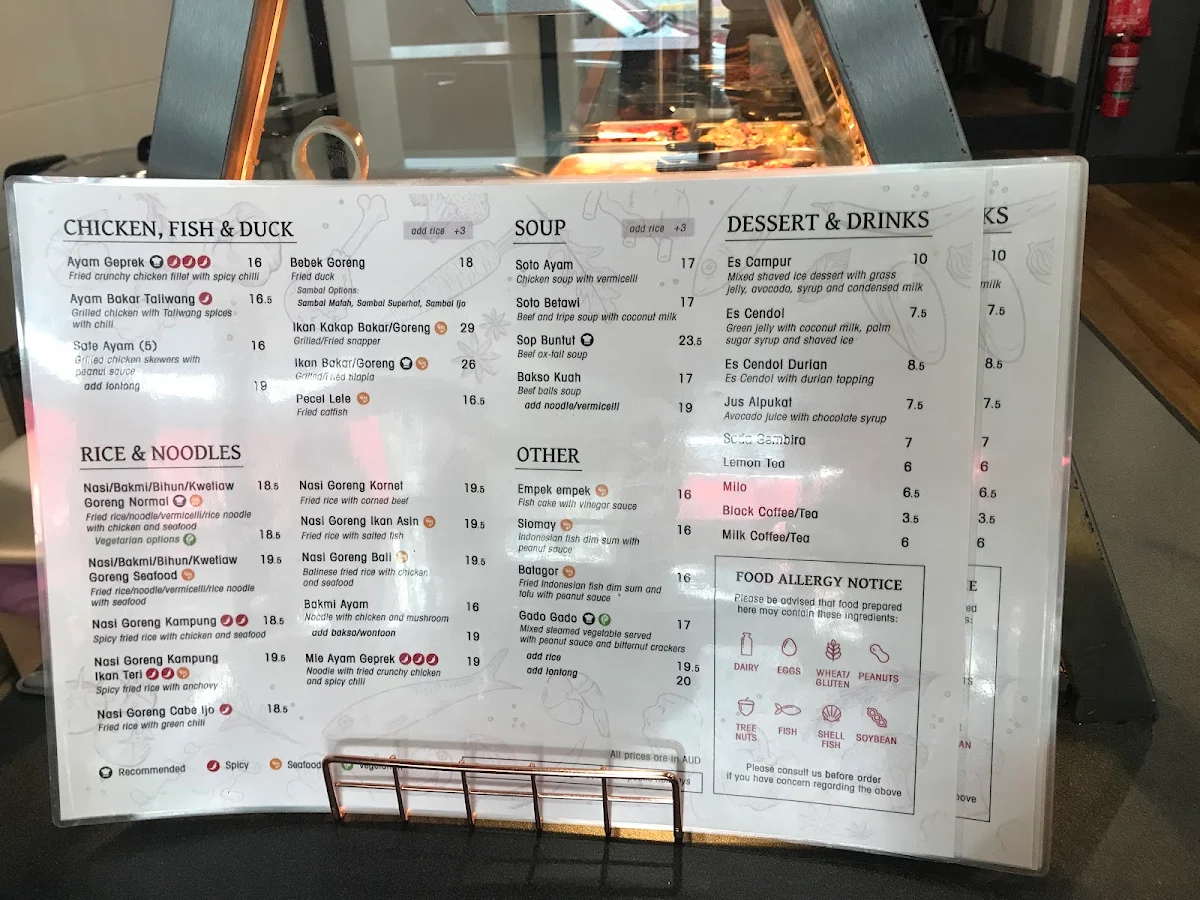 Menu, Nelayan