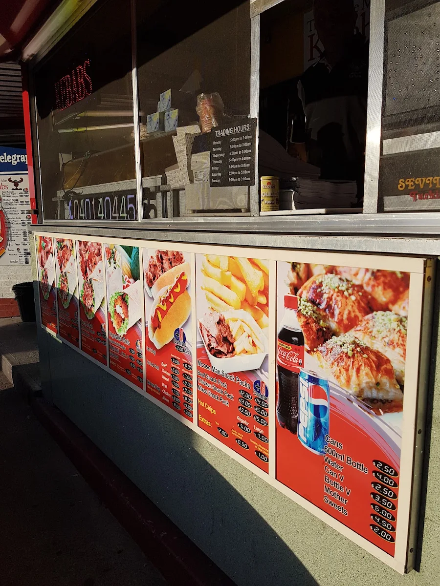 Menu, The Moose Man Kebabs