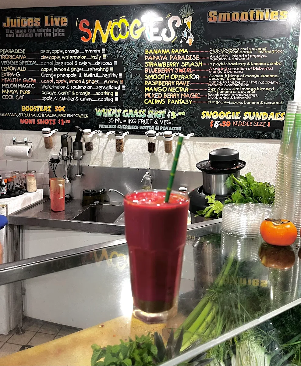 Menu, Snoogies