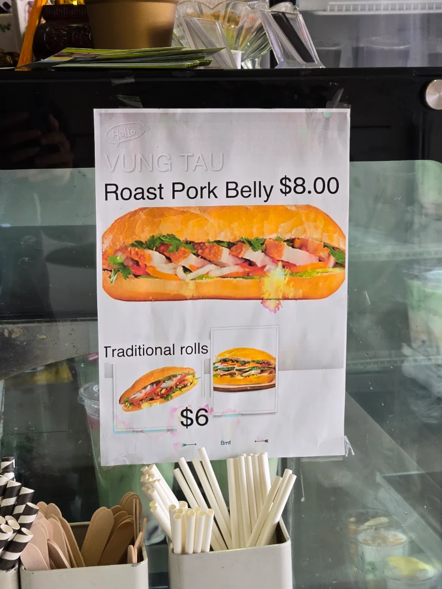 Menu, Bánh Mì Vũng Tàu