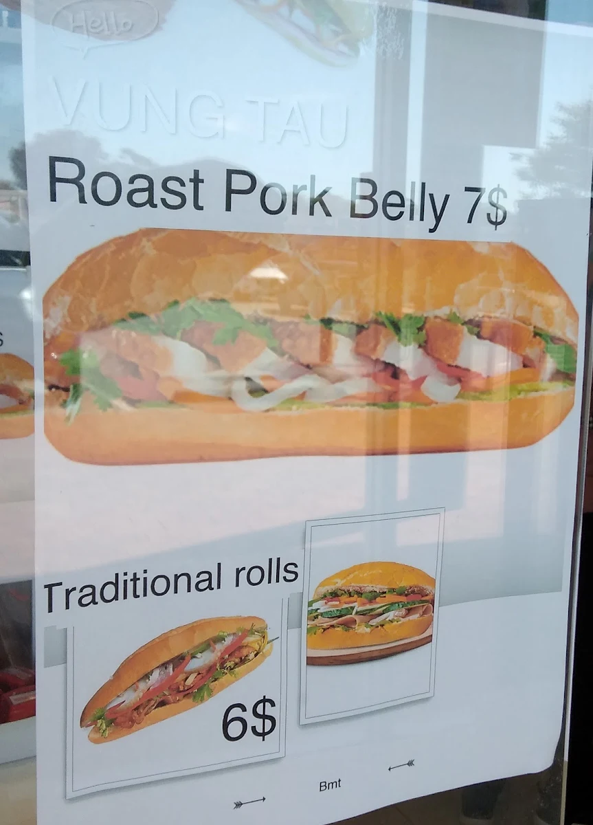 Menu, Bánh Mì Vũng Tàu