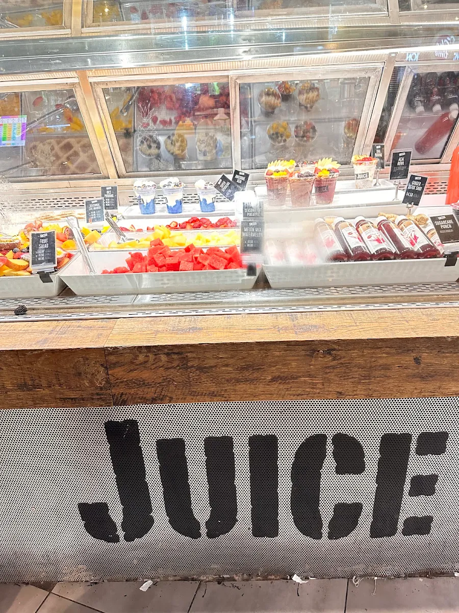Menu, Top Juice Parramatta Level 5