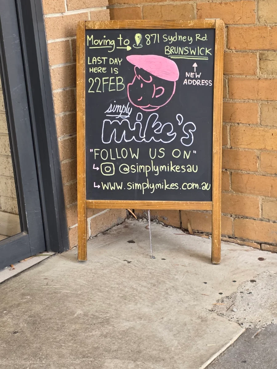 Menu, Simply Mike's