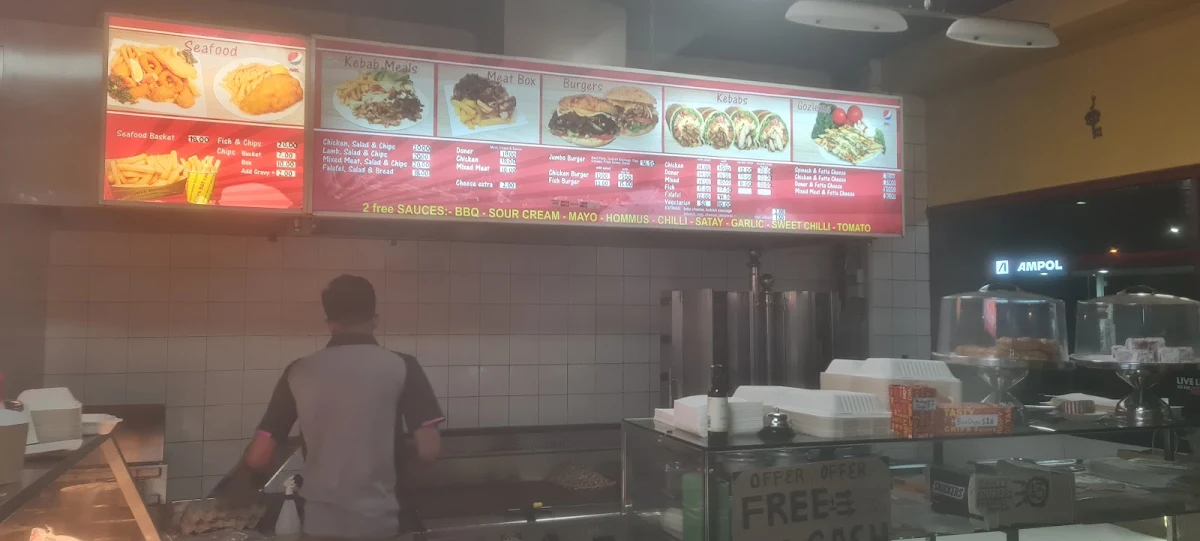Menu, Ankara Kebabs and Bakery