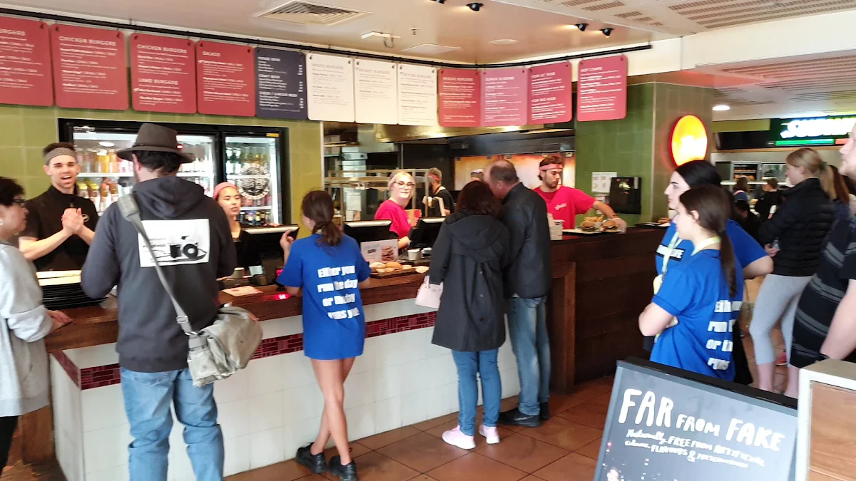 Vibe, Grill'd Burgers - Southgate