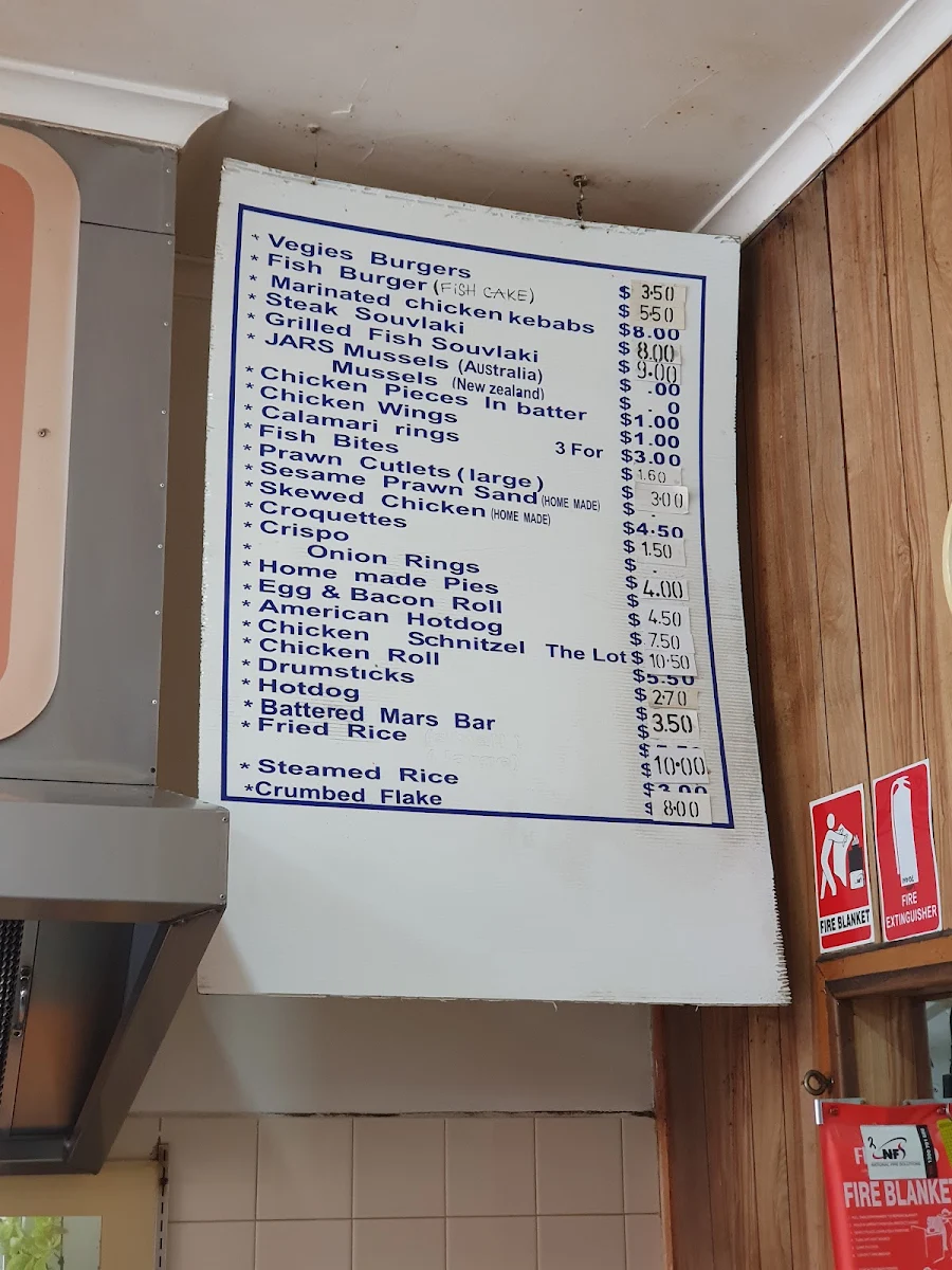Menu, The BanhMi Joint