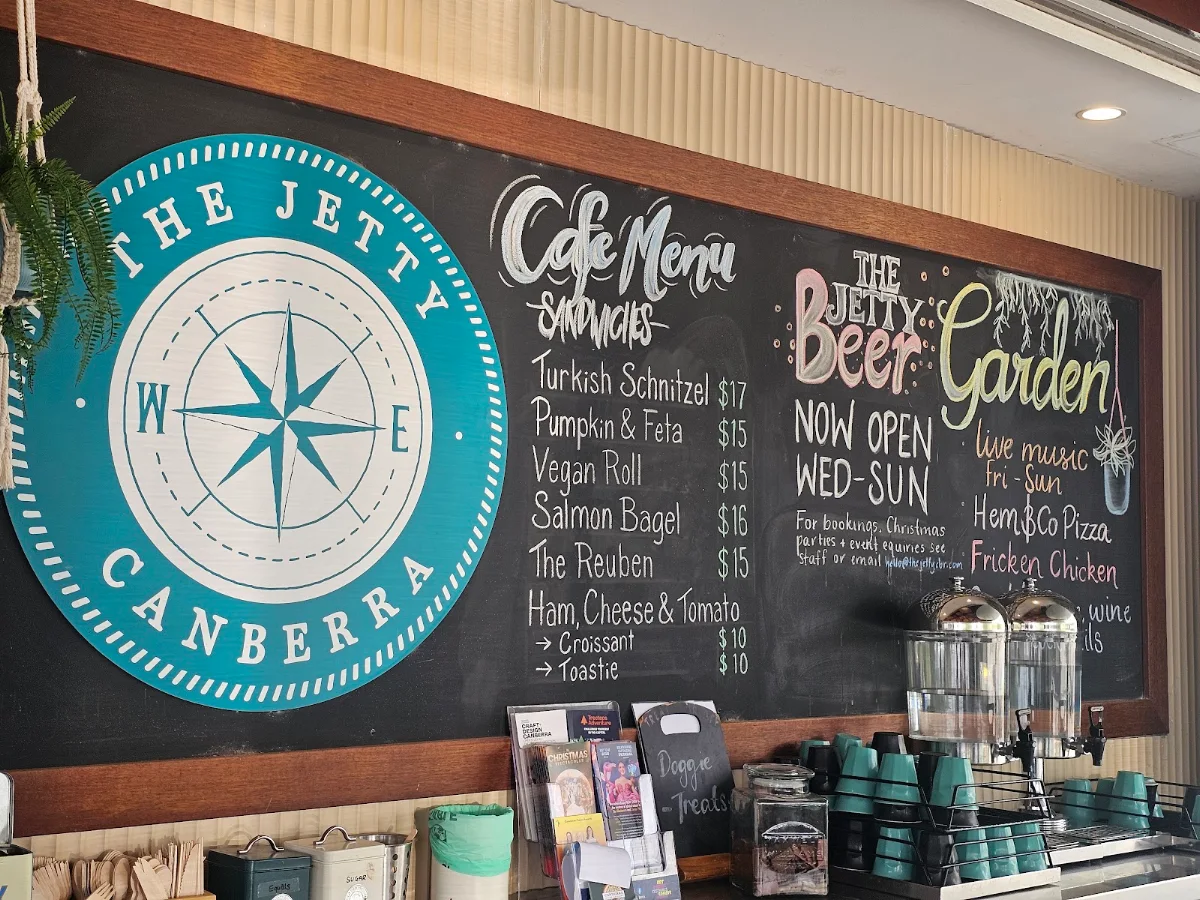 Menu, The Jetty