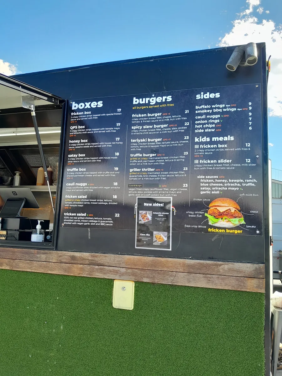 Menu, The Jetty