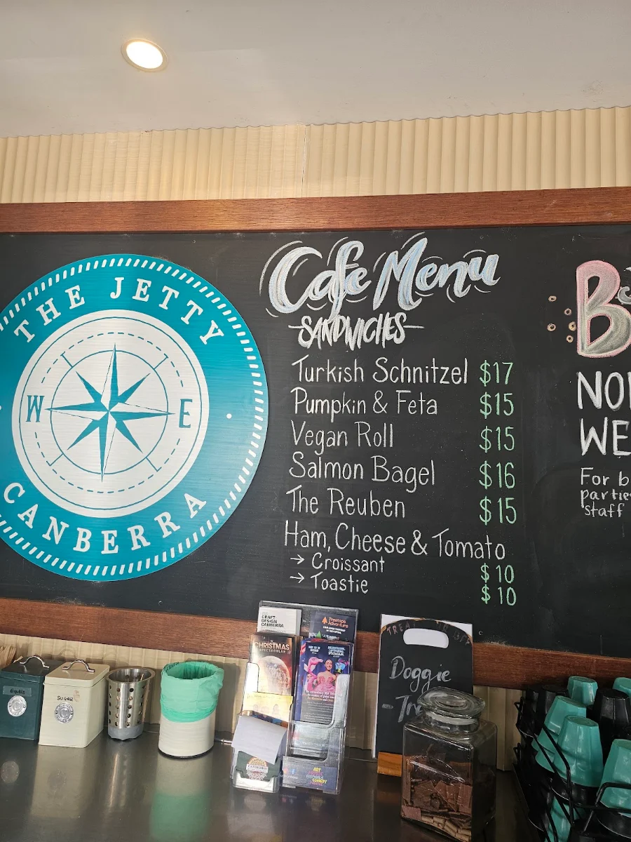 Menu, The Jetty