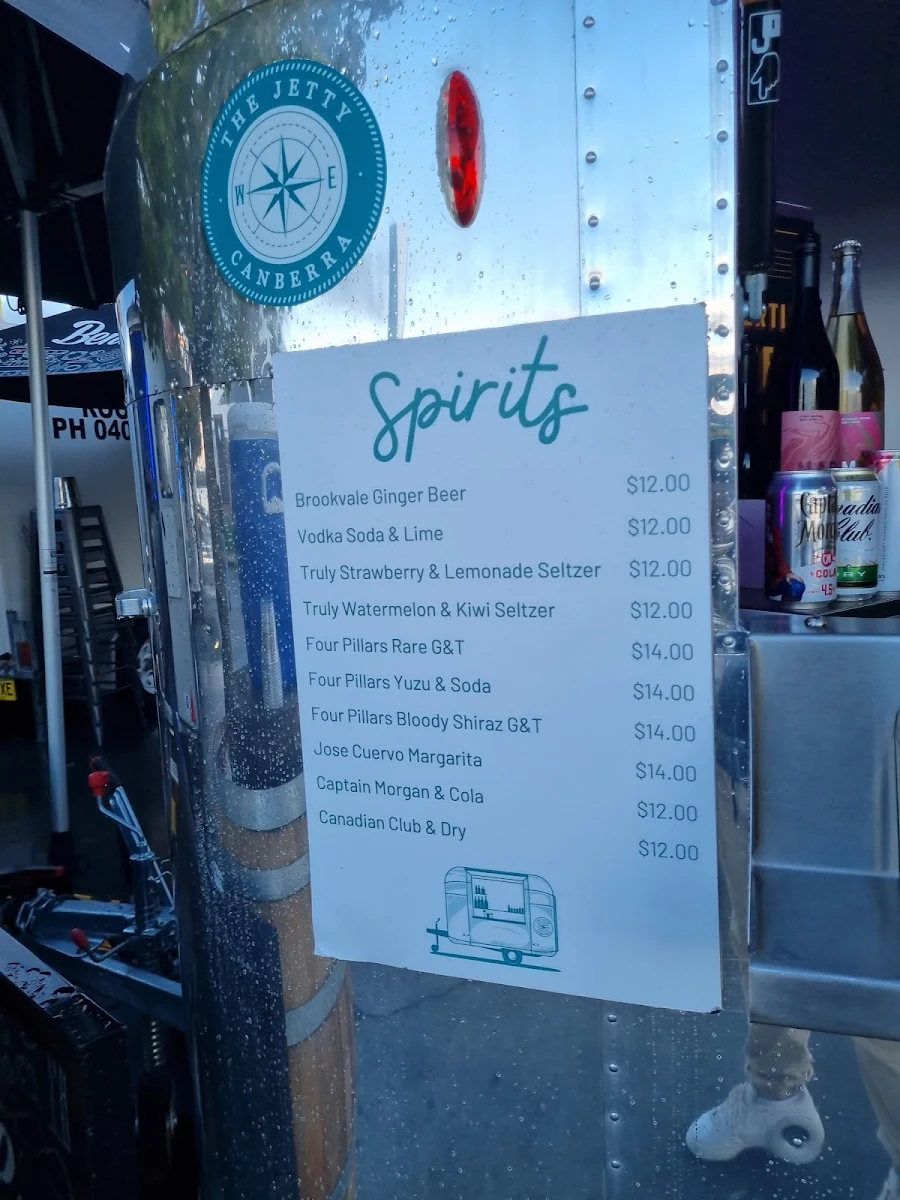 Menu, The Jetty