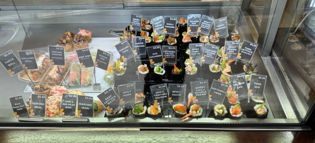 Menu, Hikaru Sushi and Japanese Food