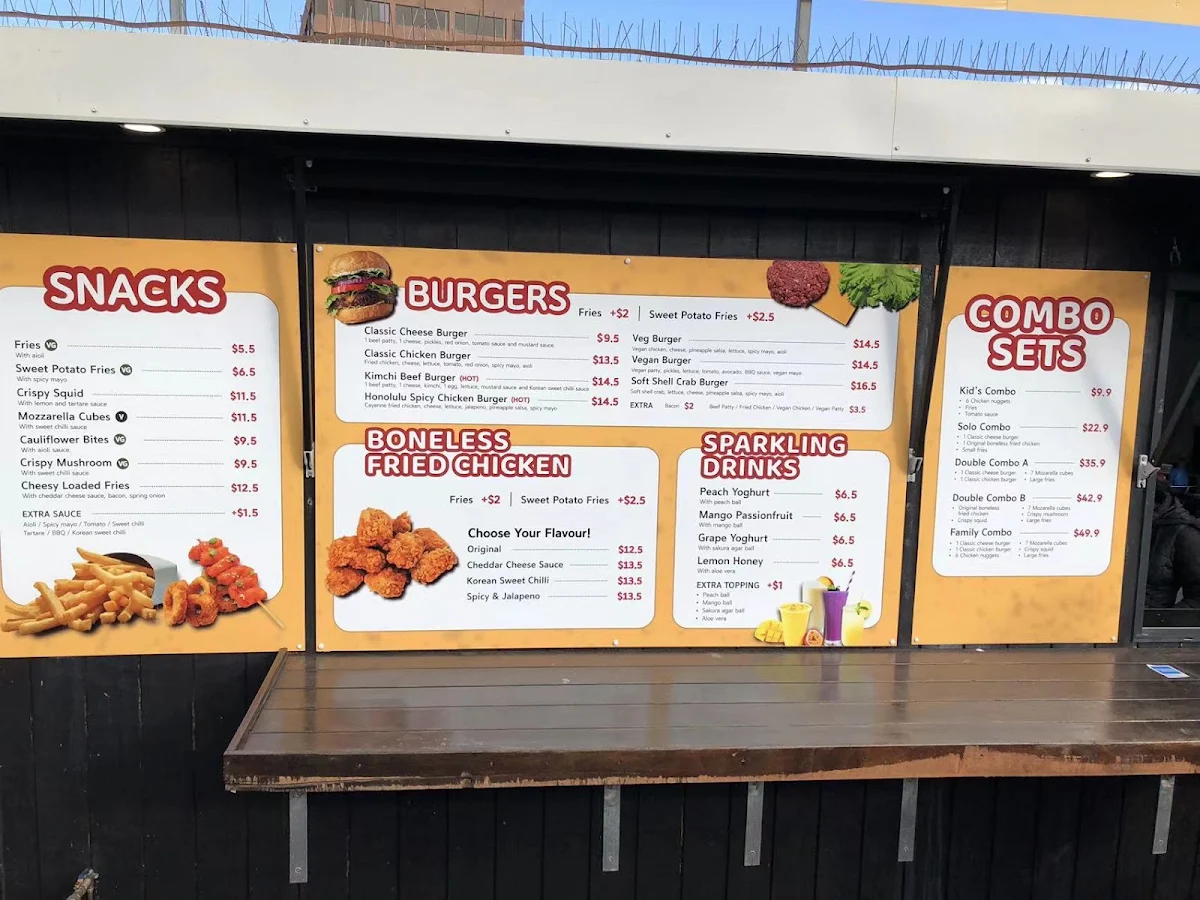 Menu, Belly Talk