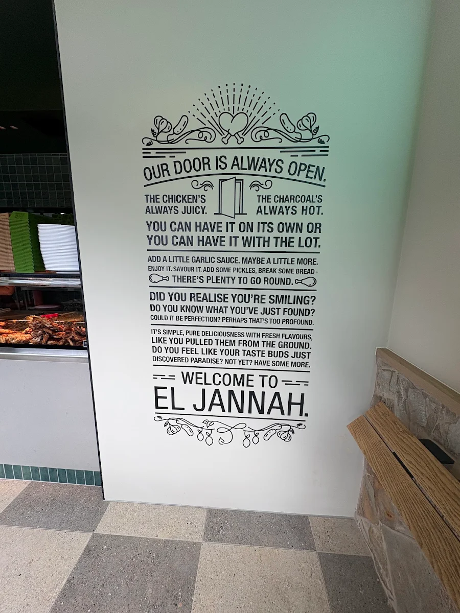 Menu, El Jannah Chicken Tuggerah
