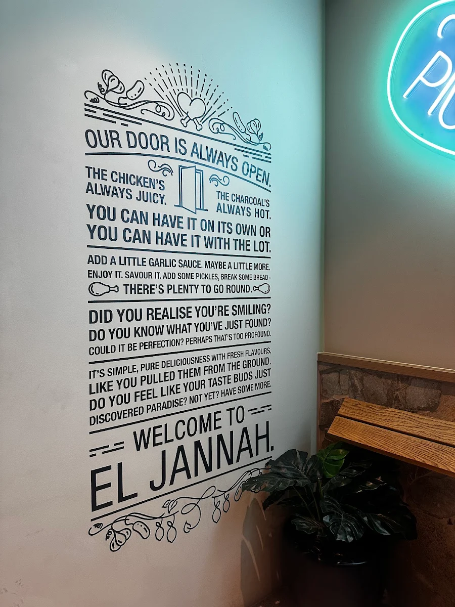 Menu, El Jannah Chicken Tuggerah