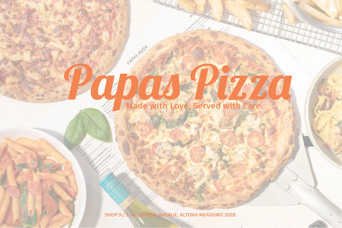 Menu, Little Piccolo's Pizza & Pasta Altona Meadows