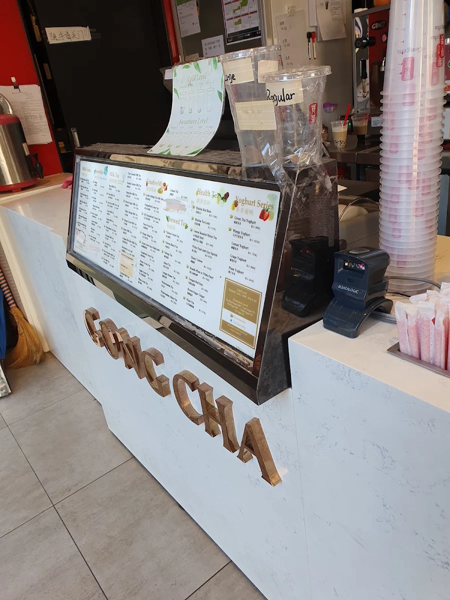 Menu, Gong Cha Auburn