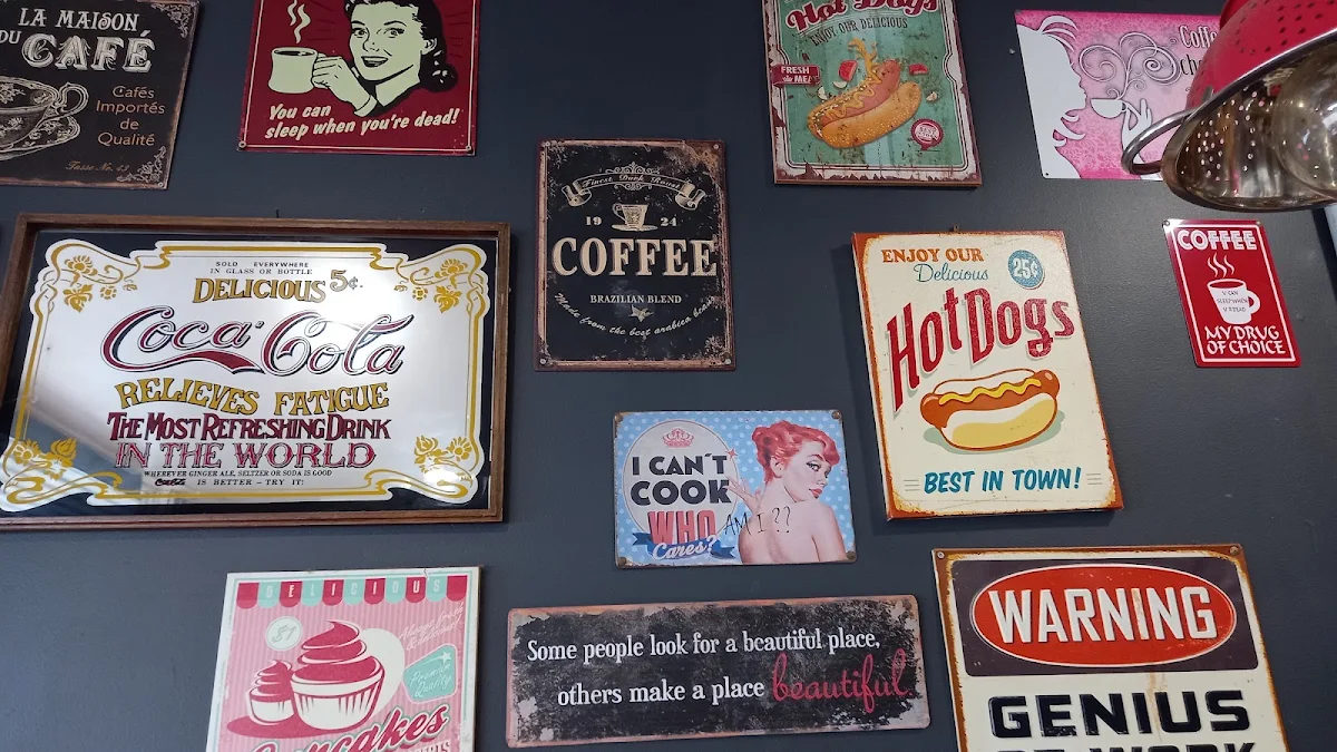 Menu, Red Door Cafe