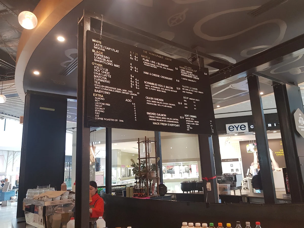 Menu, The Honourable Judge