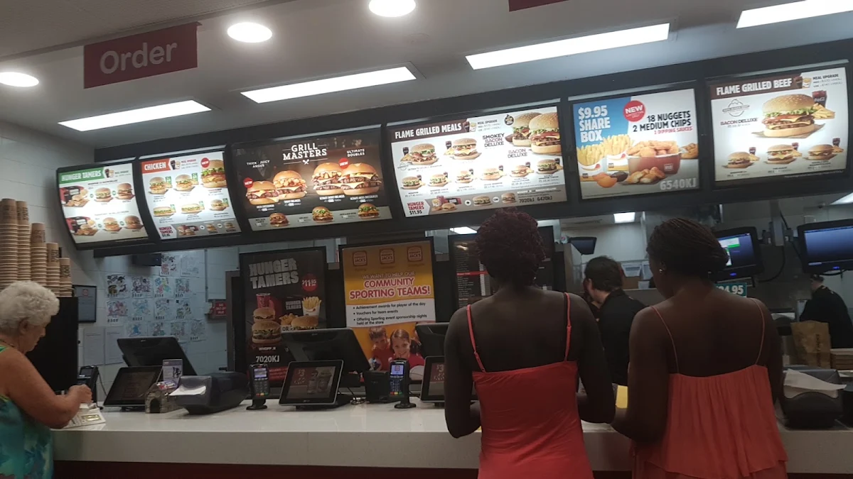 Menu, Hungry Jack's Burgers Labrador