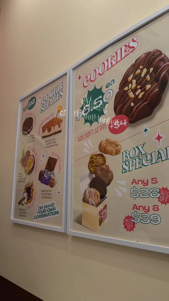 Menu, The Confectionist - CBD