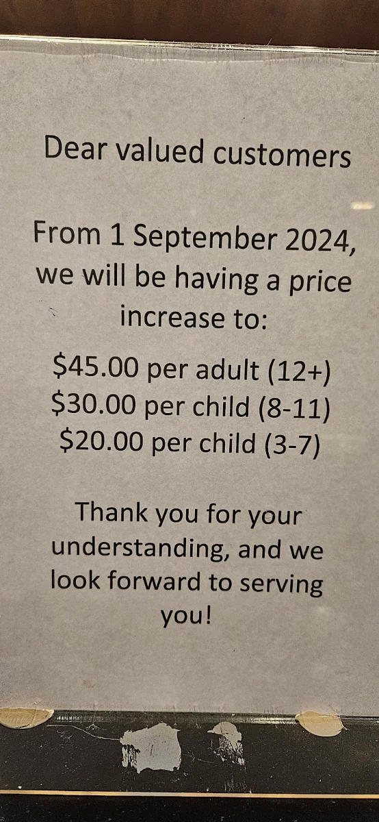 Menu, Hancookwan Korean BBQ Buffet Restaurant Willetton