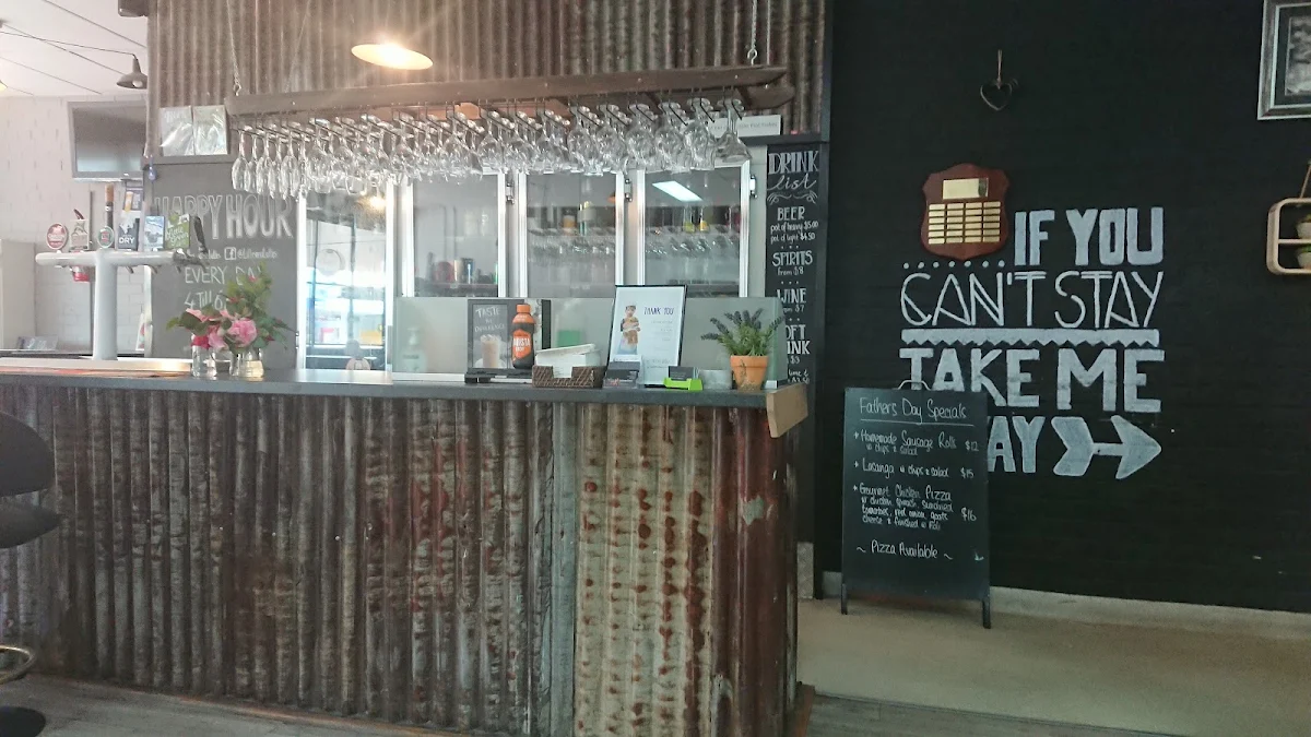 Menu, Green Leaf cafe & Bar