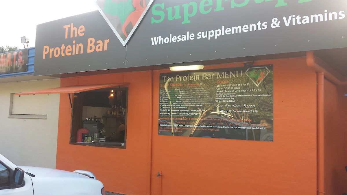 Menu, SuperSupps Healthy Cafe and Supplement Store