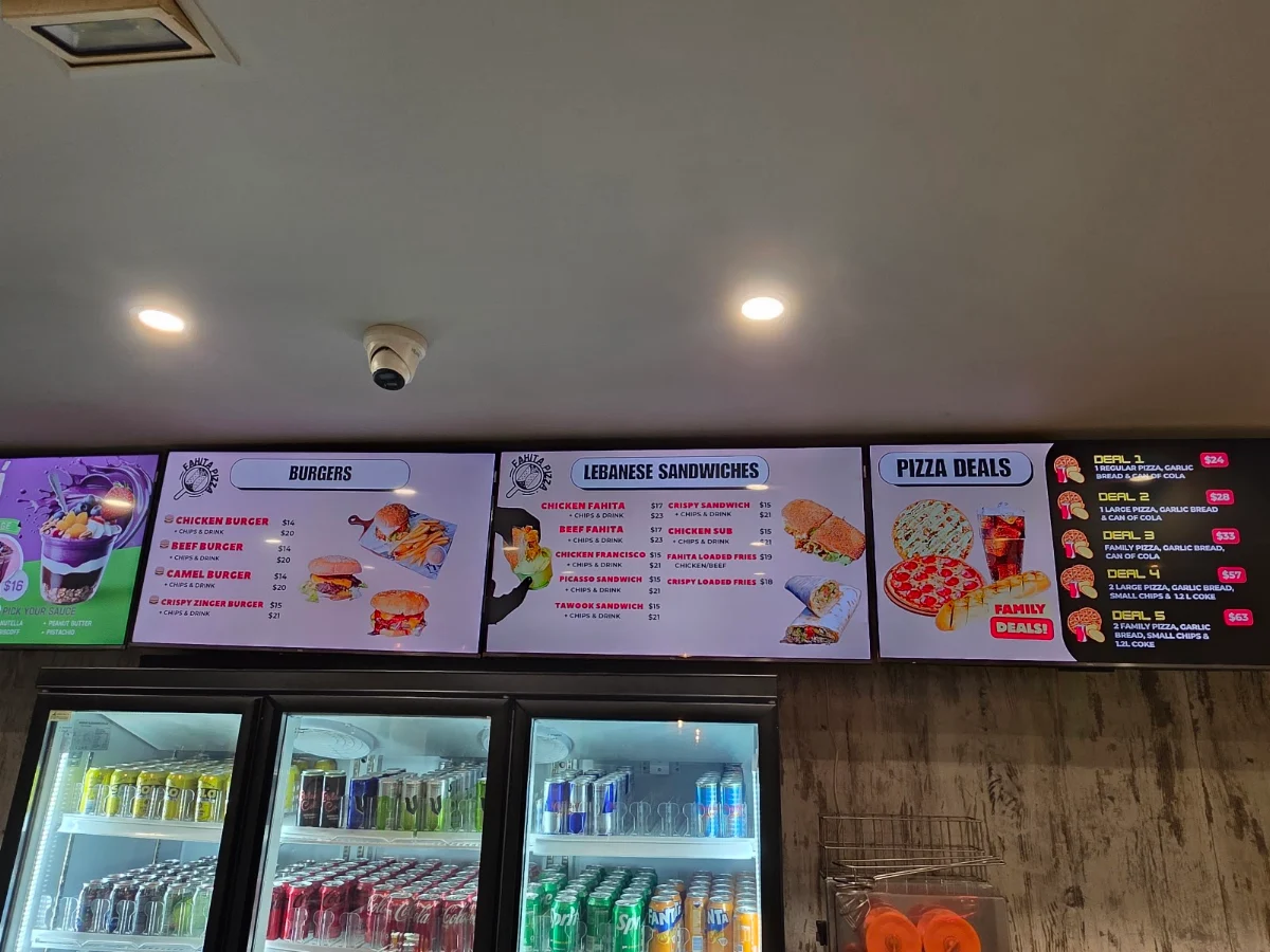 Menu, Fahita Pizza