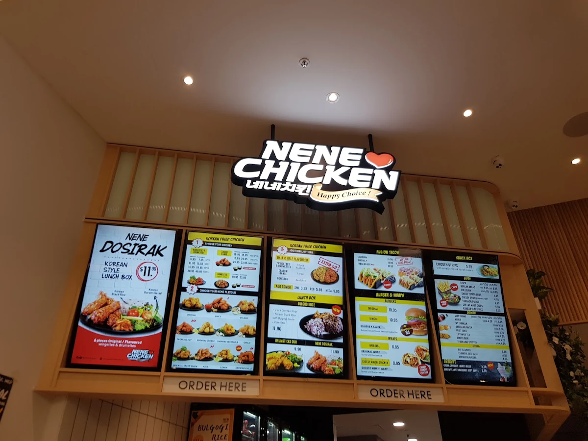 Menu, NeNe Chicken