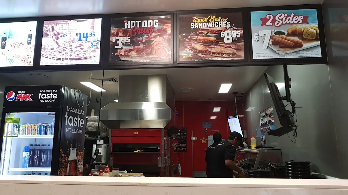 Menu, Domino's Pizza St Peters