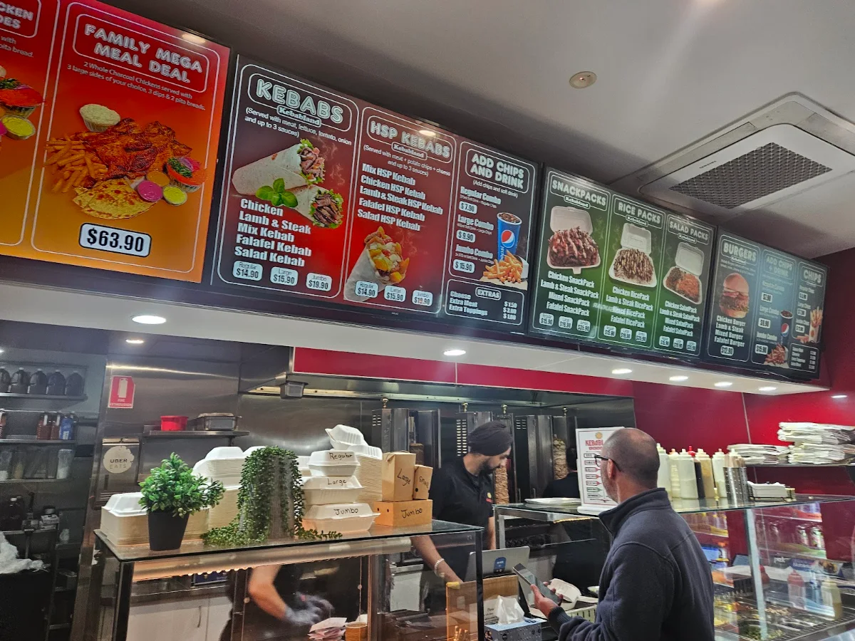 Menu, Kebabland