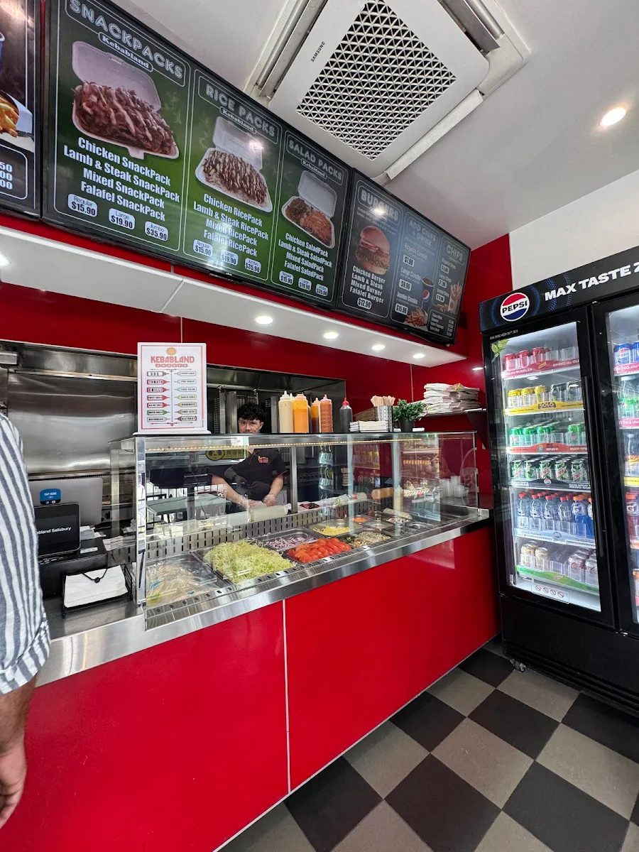 Menu, Kebabland