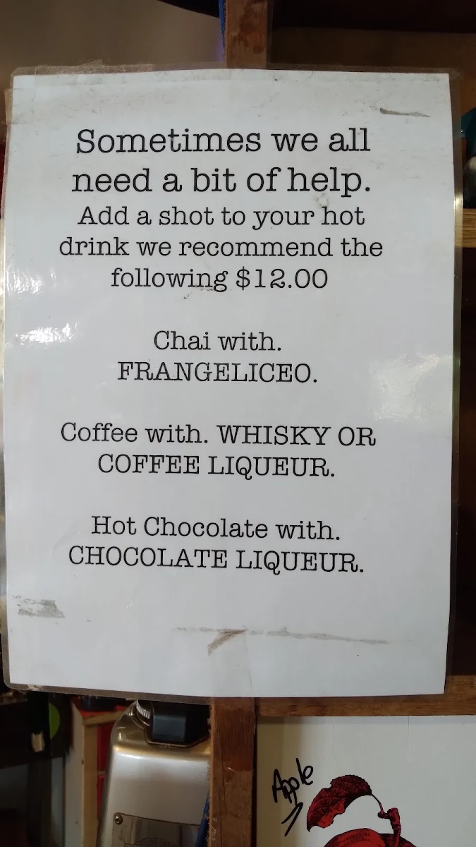 Menu, DS Coffee House Cafe
