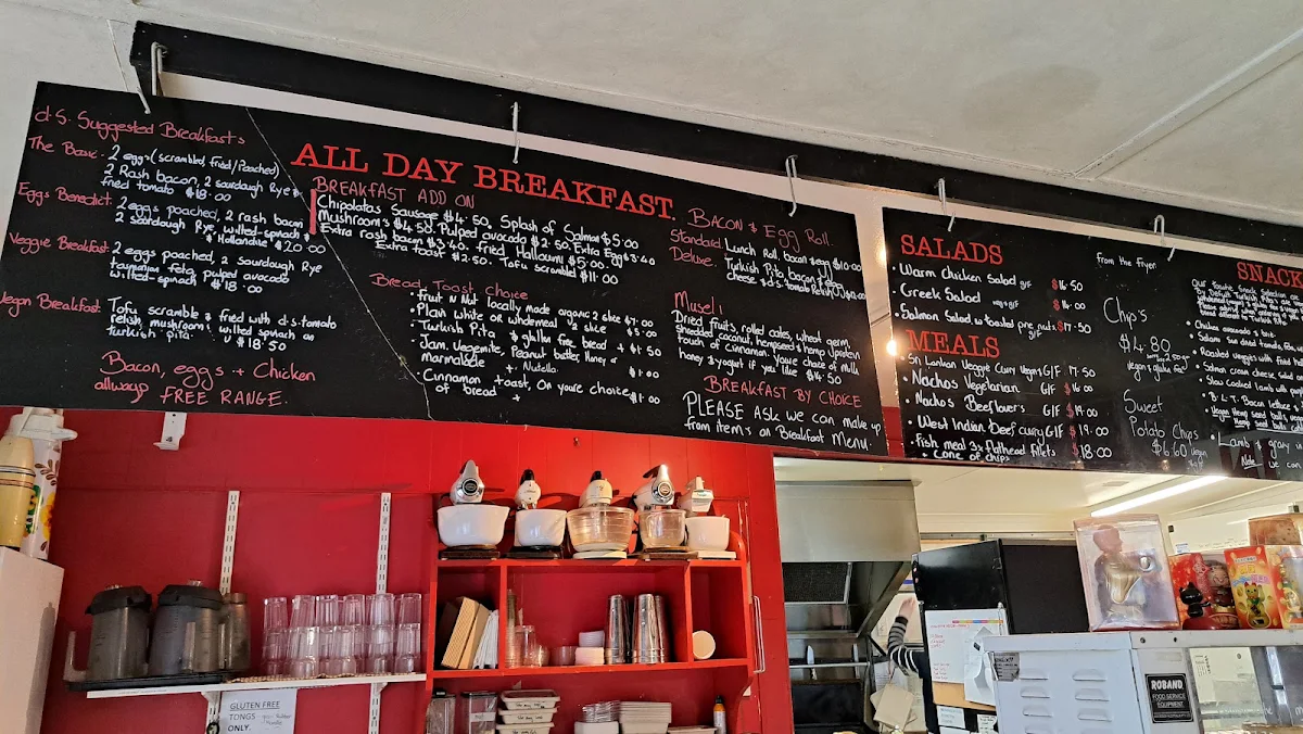 Menu, DS Coffee House Cafe