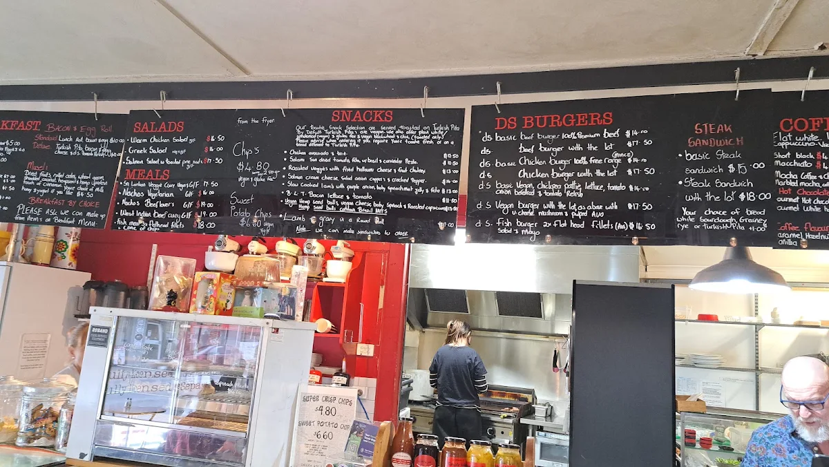 Menu, DS Coffee House Cafe