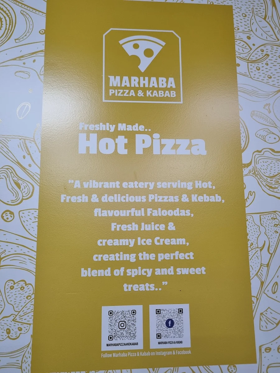 Menu, 1 stop pizza & kebabs