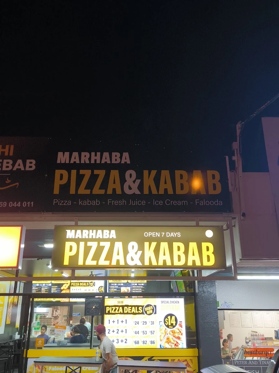 Menu, 1 stop pizza & kebabs
