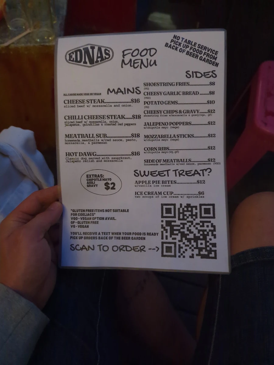 Menu, Rebel Rebel