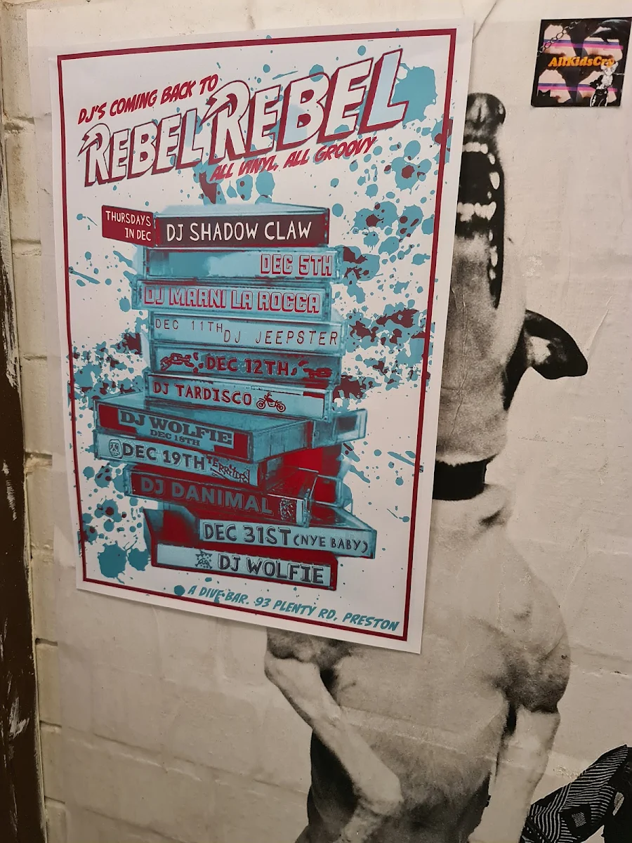 Menu, Rebel Rebel
