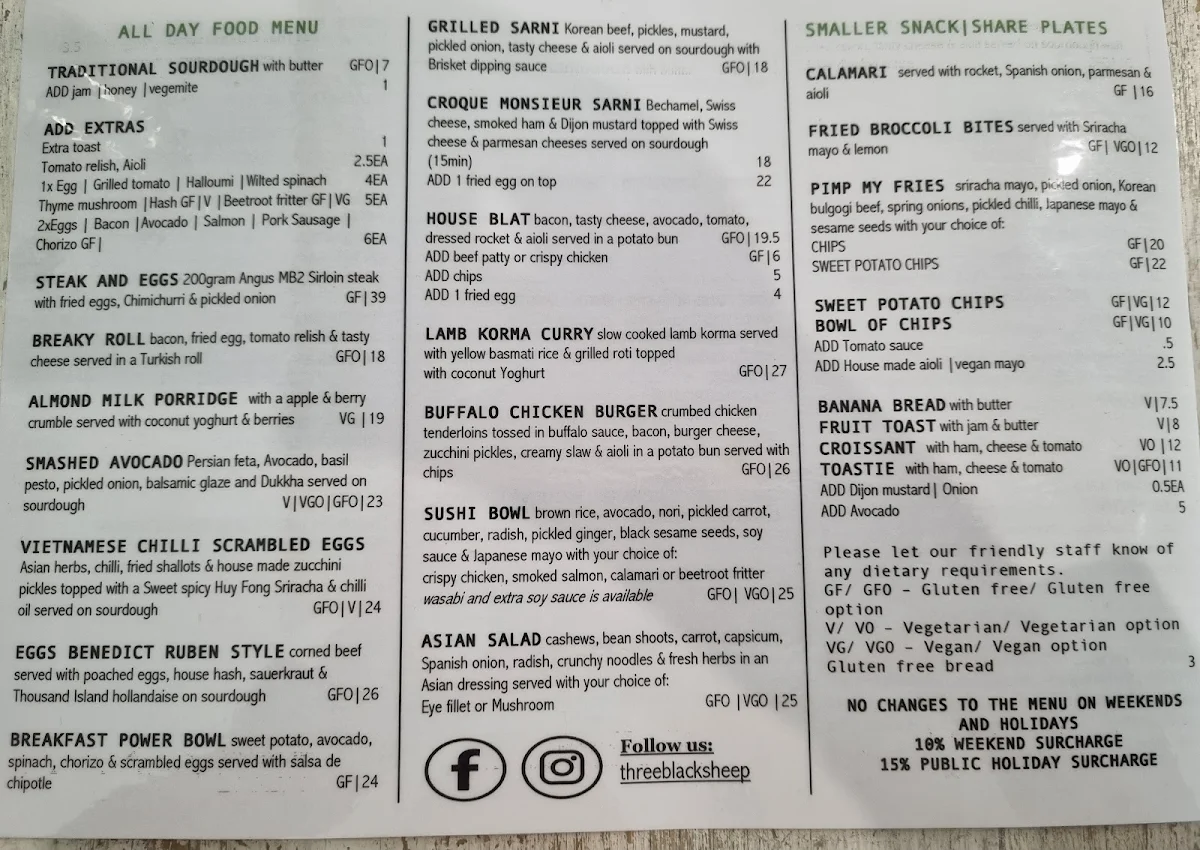 Menu photo 1