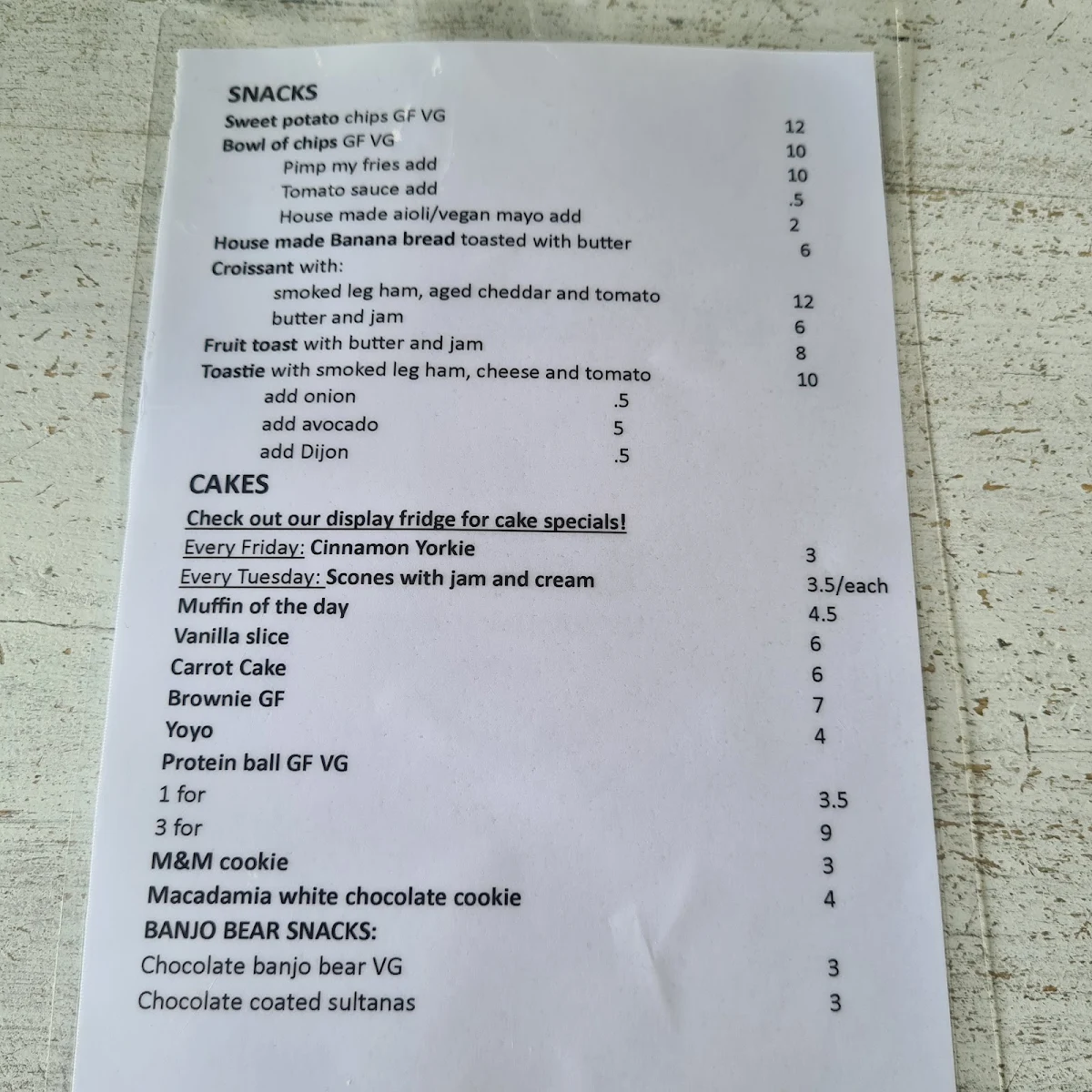 Menu photo 2