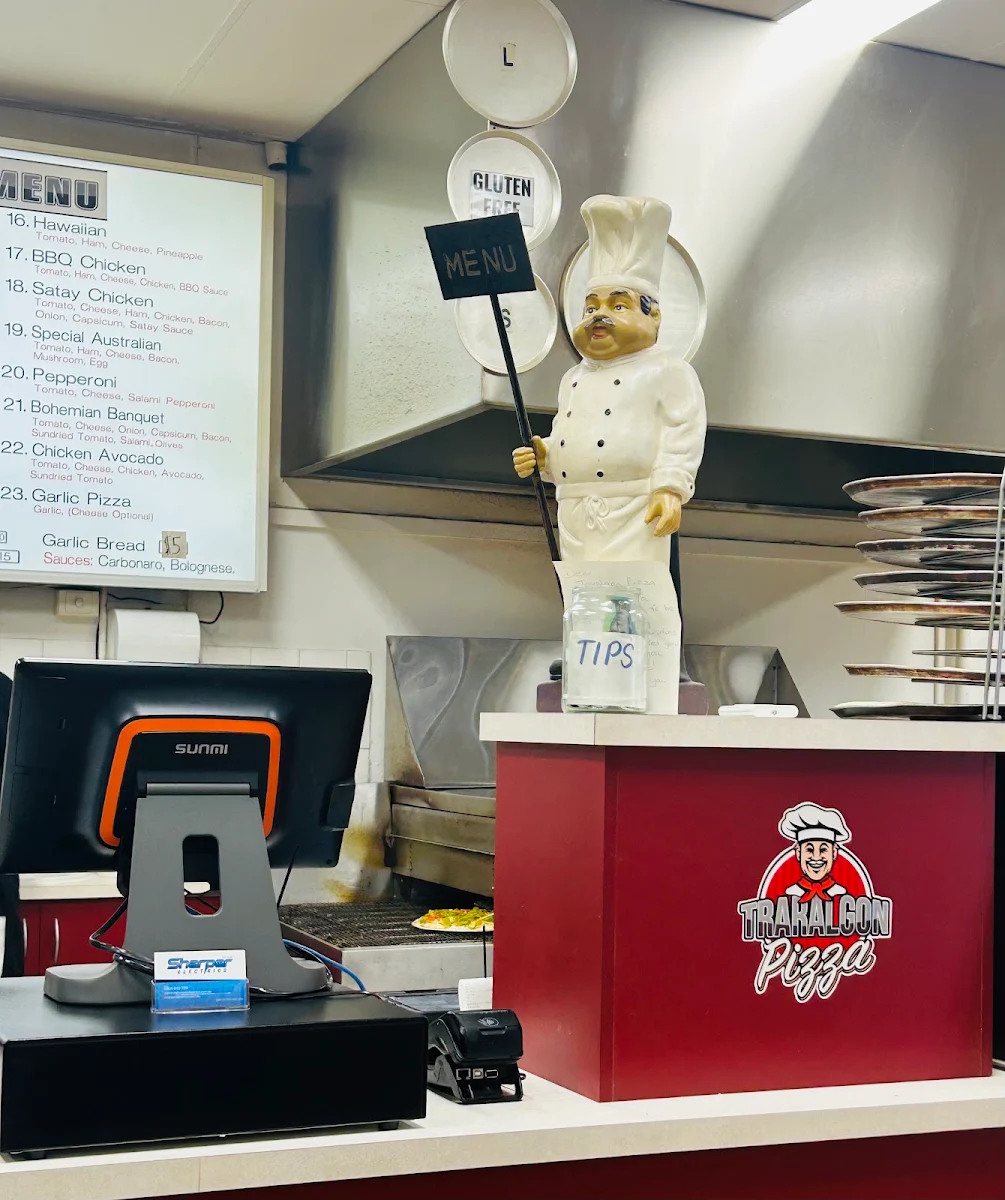 Menu, Traralgon Pizza