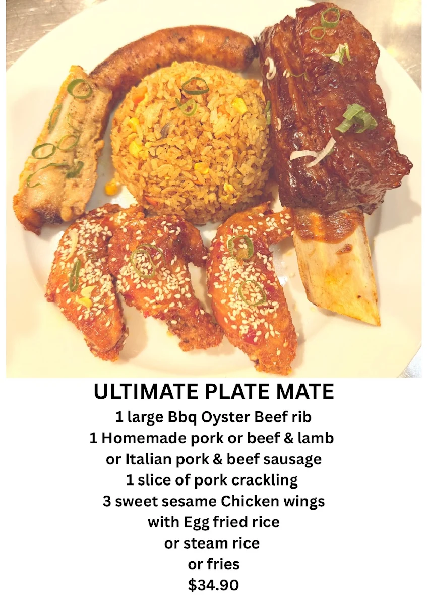 Menu, ShunySoulFood