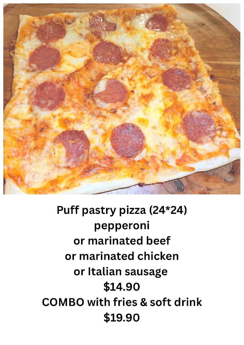 Menu, ShunySoulFood