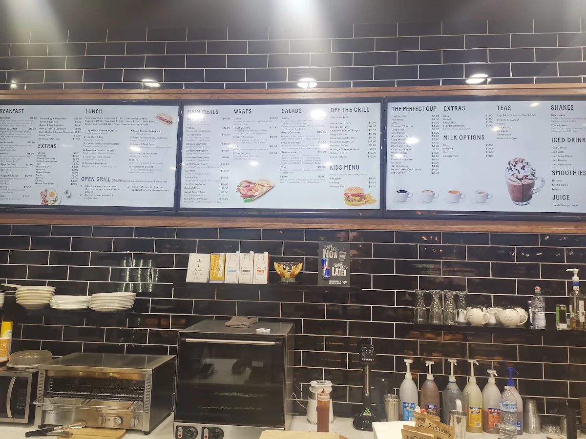 Menu, St George’s Bakehouse - Brickworks