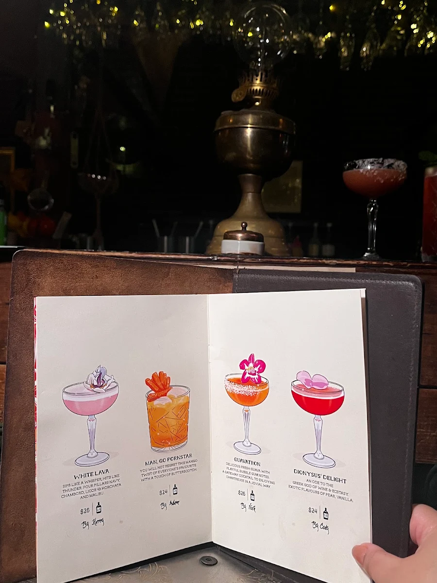 Menu, Holy Grail