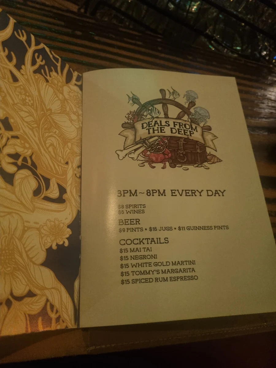 Menu, Holy Grail