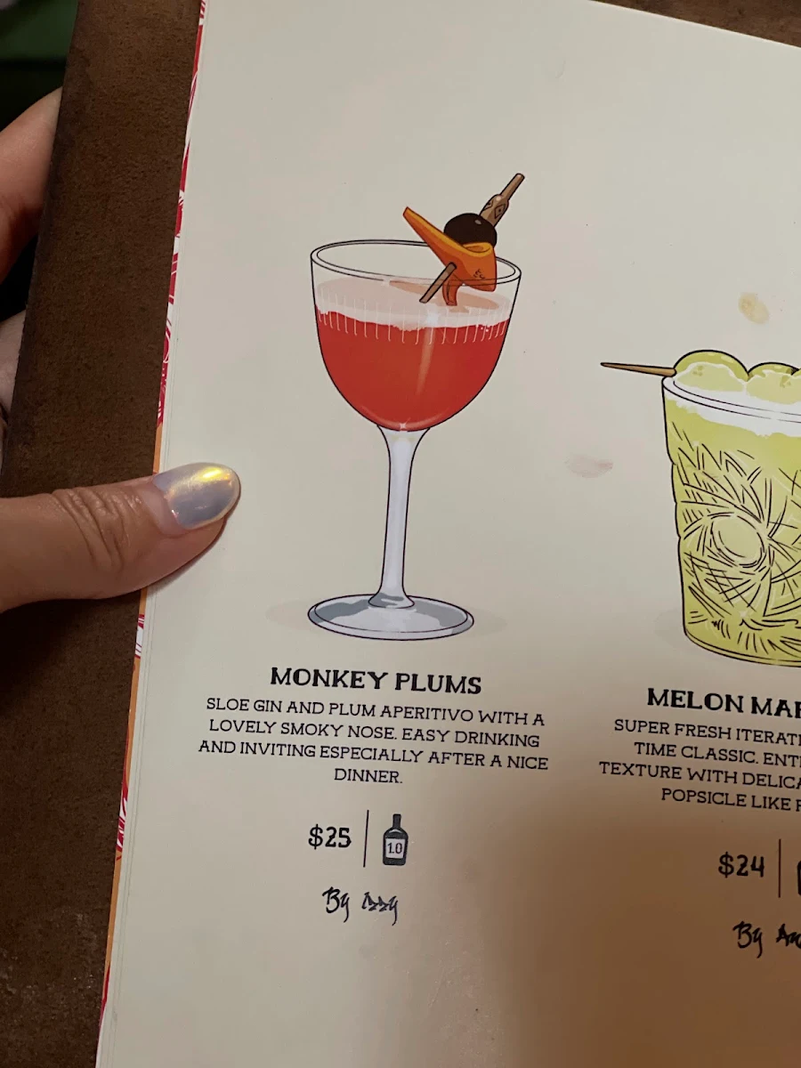 Menu, Holy Grail