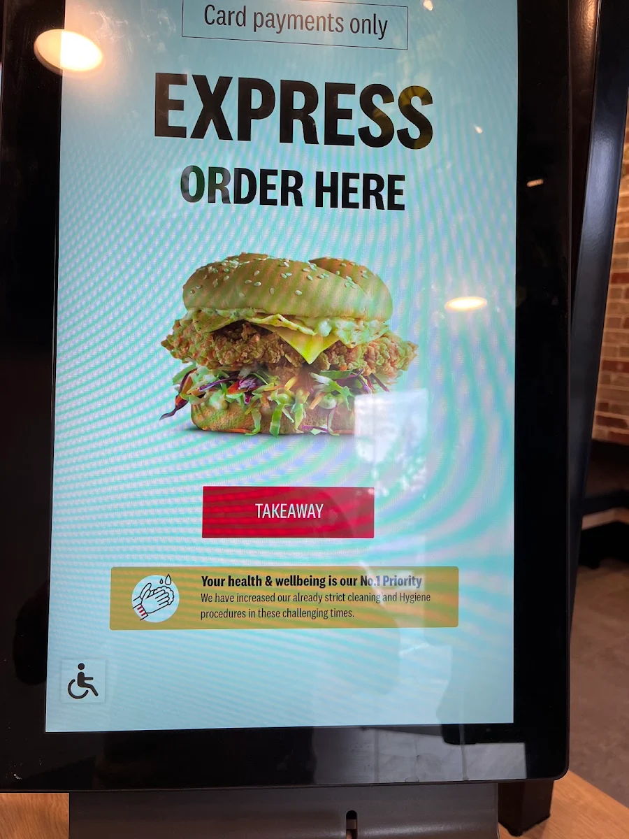 Menu, KFC Springfield