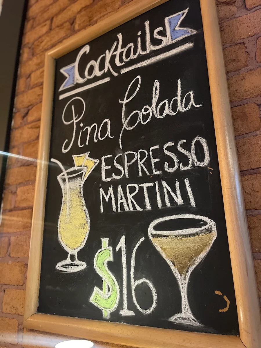 Menu, Gardens Restaurant